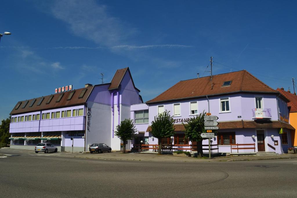 Hotel Restaurant Niemerich Pulversheim Exterior foto